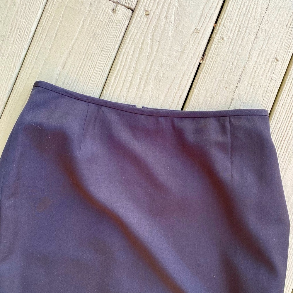 Kasper - Elegant Black Women's Midi Pencil Skirt, Size: 10 (see measurements) - Picture 3 of 6